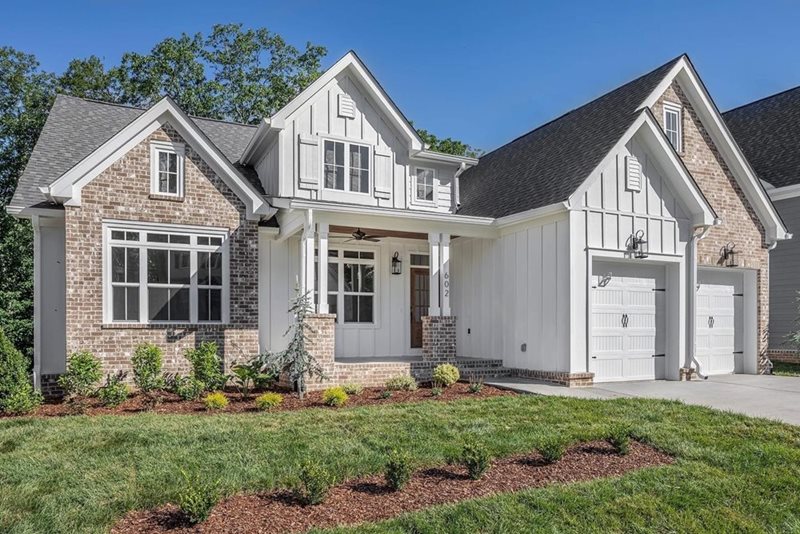 White James Hardie Siding Home