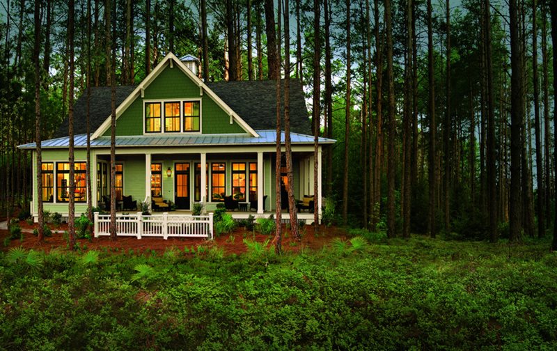 Green House with James Hardie siding