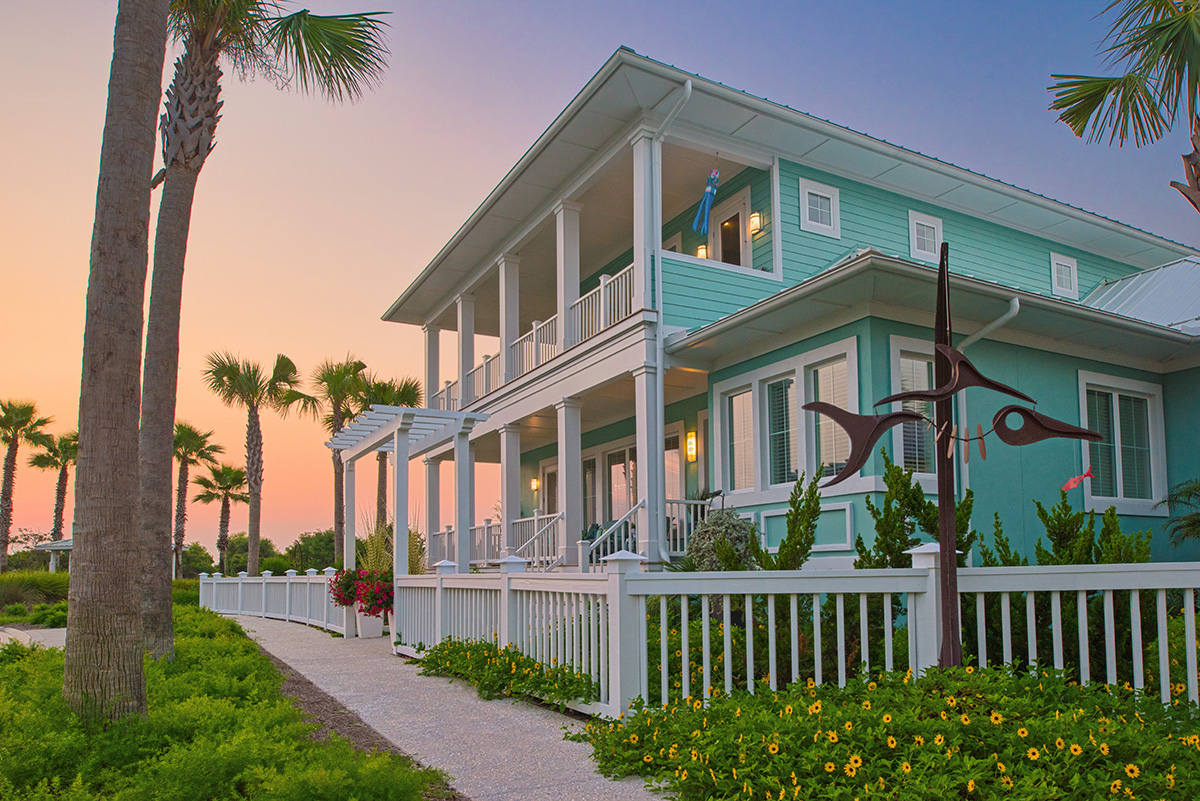 James Hardie House Siding Aqua Ocean View