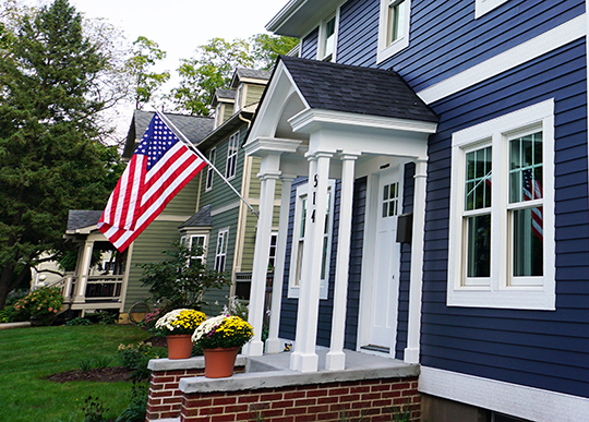 remodeled old home